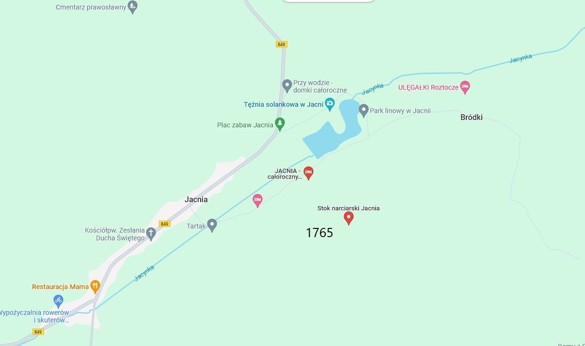 Działka budowlana Jacnia. Zdjęcie 2