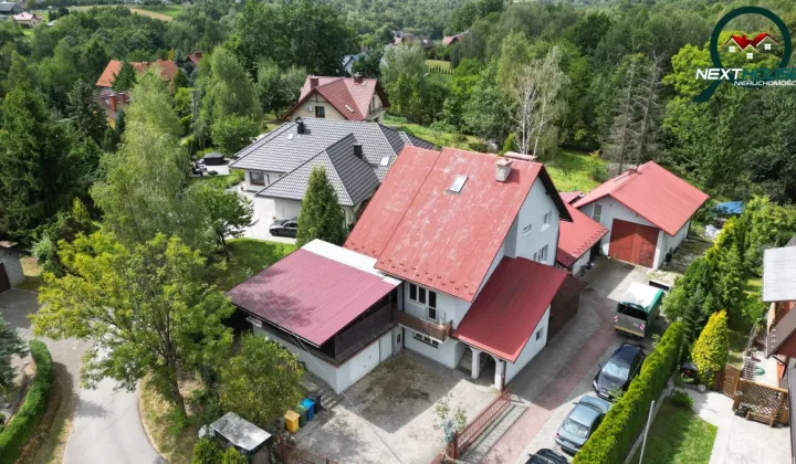 dom wolnostojący, 8 pokoi Mogilany