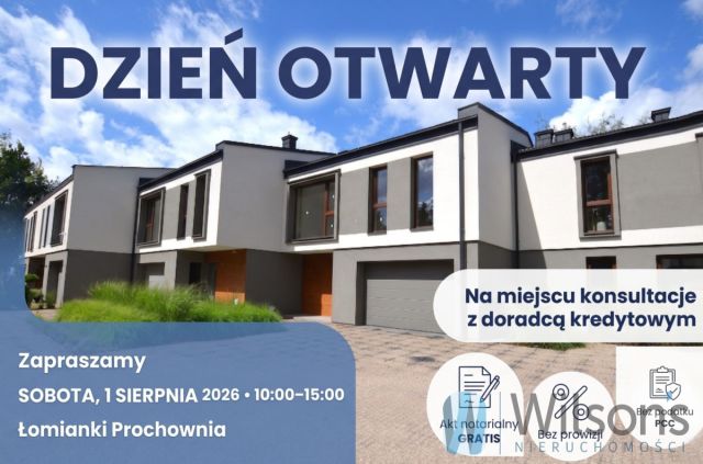 dom szeregowy, 5 pokoi Łomianki, ul. Prochowni. Zdjęcie 1