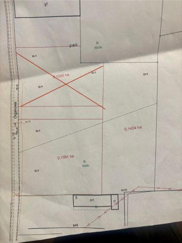 Działka rolno-budowlana Ląd, ul. Organowa. Zdjęcie 1