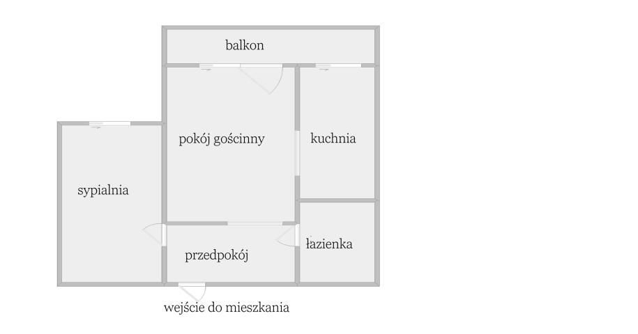Mieszkanie 2-pokojowe Elbląg, ul. Królewiecka. Zdjęcie 12