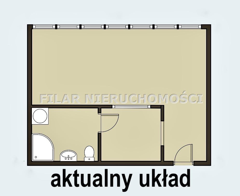 Mieszkanie 1-pokojowe Lubin, ul. Adama Mickiewicza. Zdjęcie 11