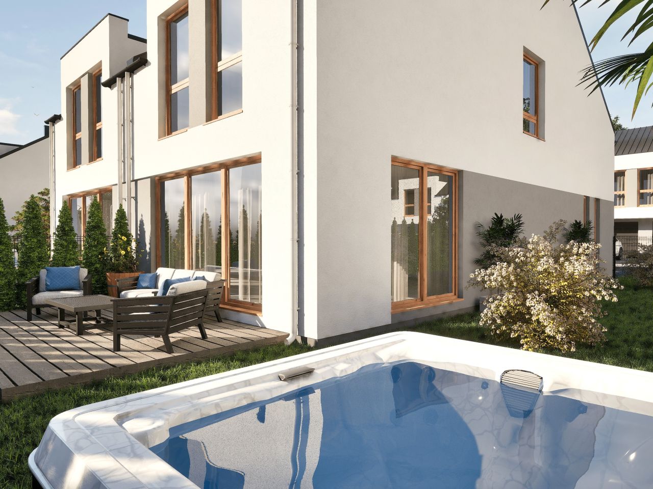 bliźniak, 5 pokoi Borowa Góra. Zdjęcie 4