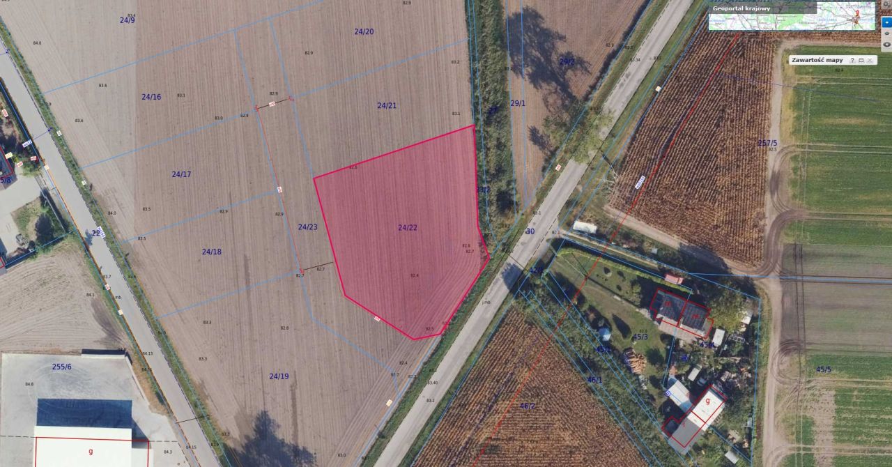 Działka budowlana Kościelec. Zdjęcie 7