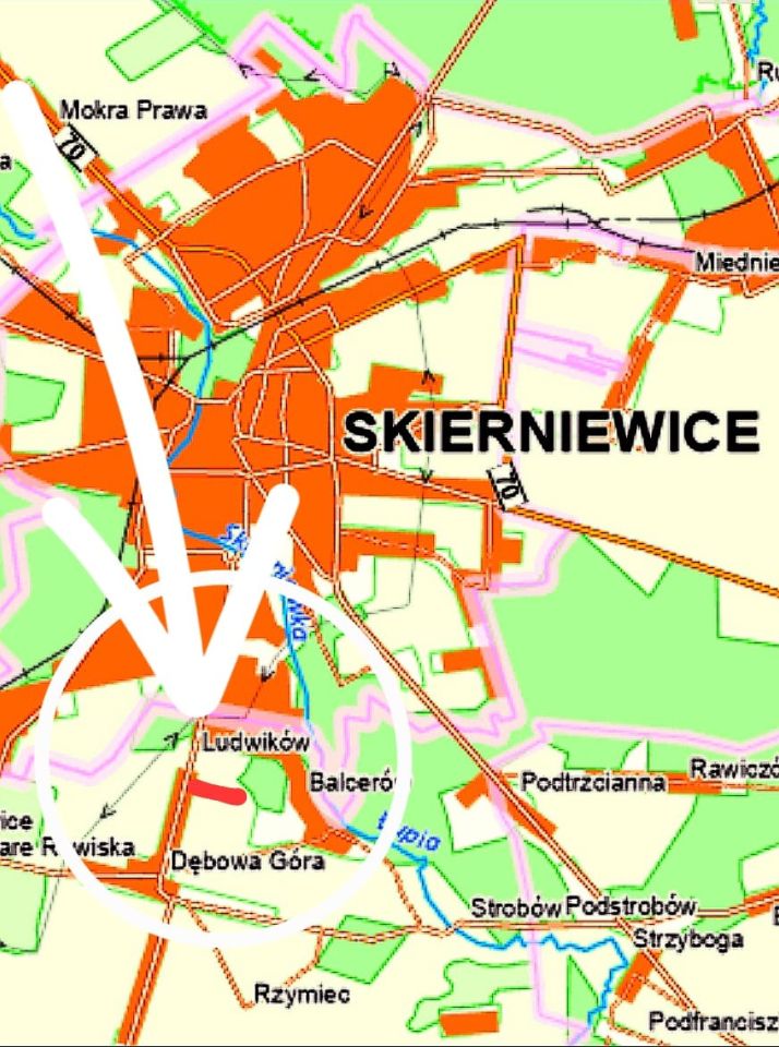 Działka budowlana Dębowa Góra. Zdjęcie 2