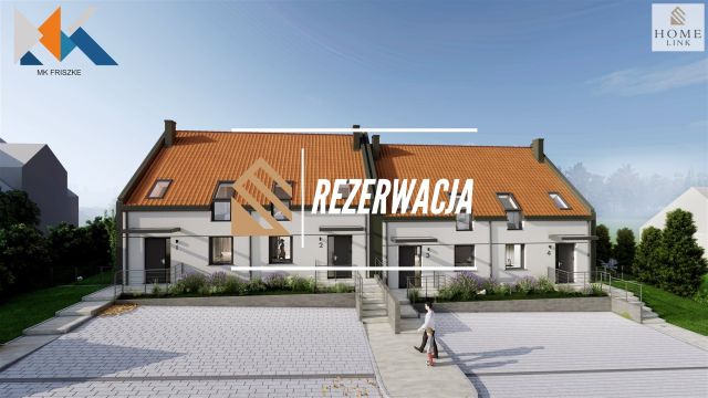 dom szeregowy, 4 pokoje Olsztyn Osiedle Generałów, ul. Grażyny Langowskiej. Zdjęcie 1