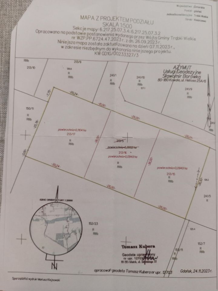 Działka budowlana Kleszczewo, ul. Brzozowa. Zdjęcie 2