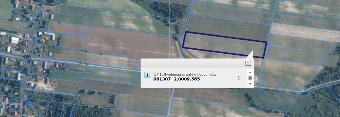 Działka rolna Nowy Orzechów