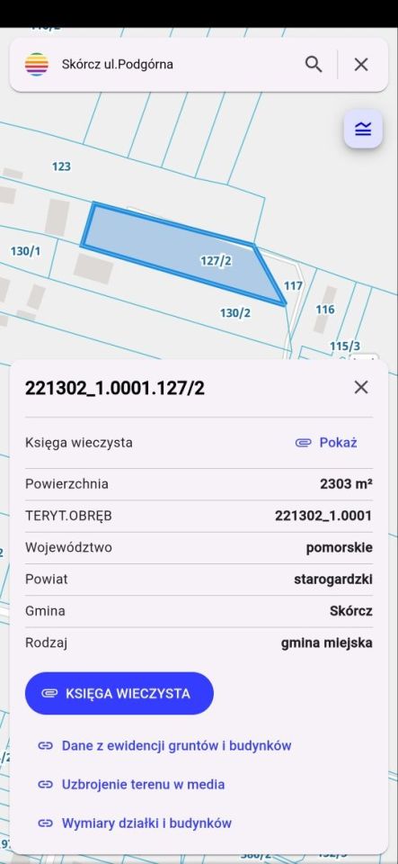 Działka rolno-budowlana Skórcz. Zdjęcie 4