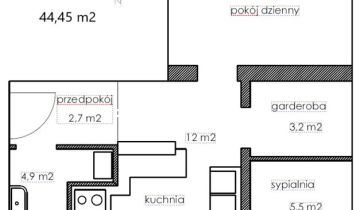 Mieszkanie 2-pokojowe Zabrze Helenka, ul. Witkacego