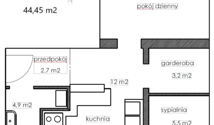 Mieszkanie 2-pokojowe Zabrze Helenka, ul. Witkacego