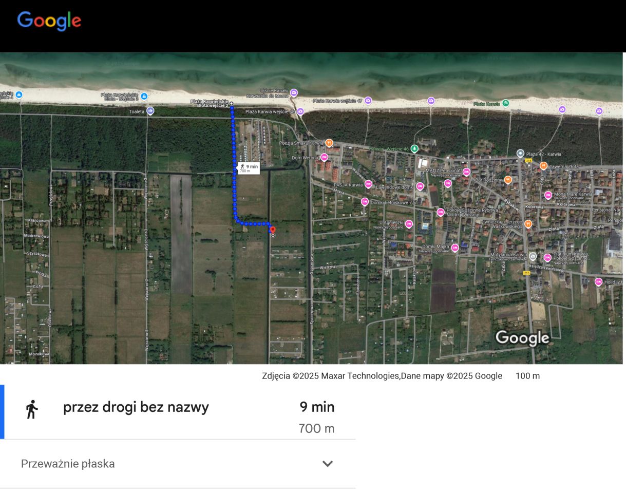 Działka rolna Karwieńskie Błoto Drugie