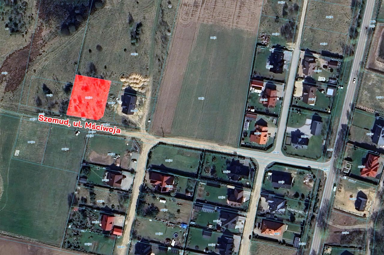 Działka budowlana Szemud, ul. Mściwoja. Zdjęcie 5