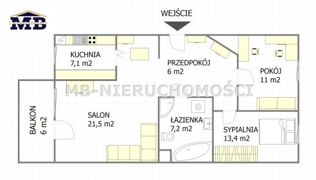 Mieszkanie 3-pokojowe Olsztyn Pieczewo, ul. Balbiny Świtycz-Widackiej. Zdjęcie 15