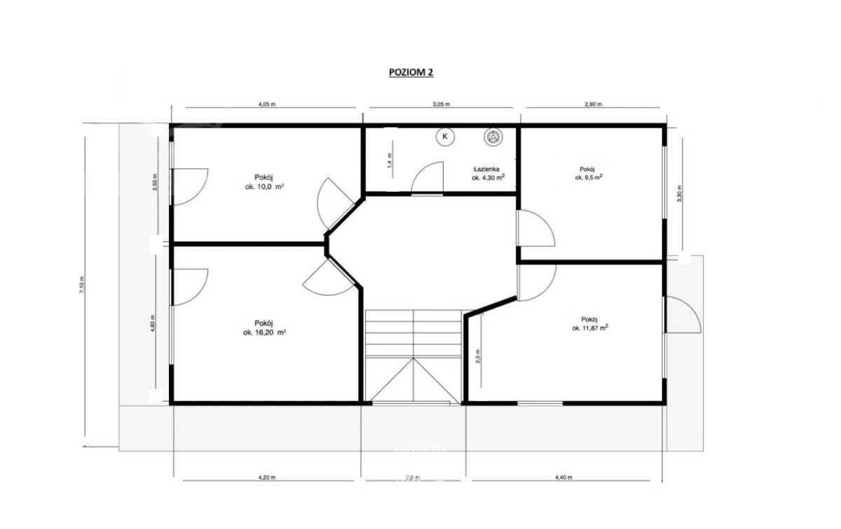 bliźniak, 10 pokoi Wrocław Krzyki, ul. Parafialna. Zdjęcie 17
