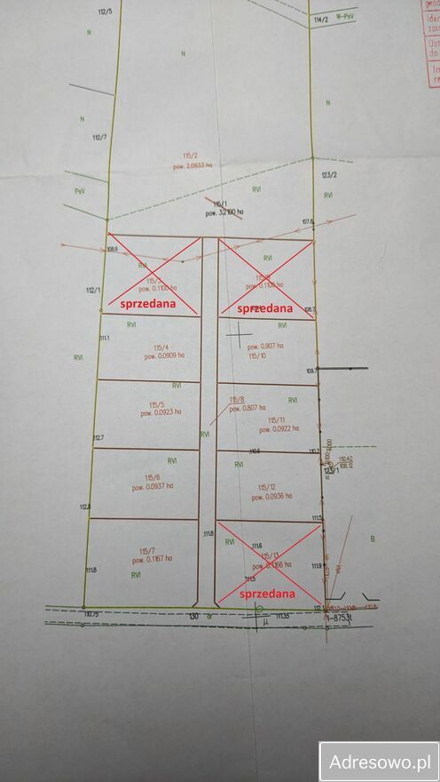 Działka budowlana Tupadły. Zdjęcie 3