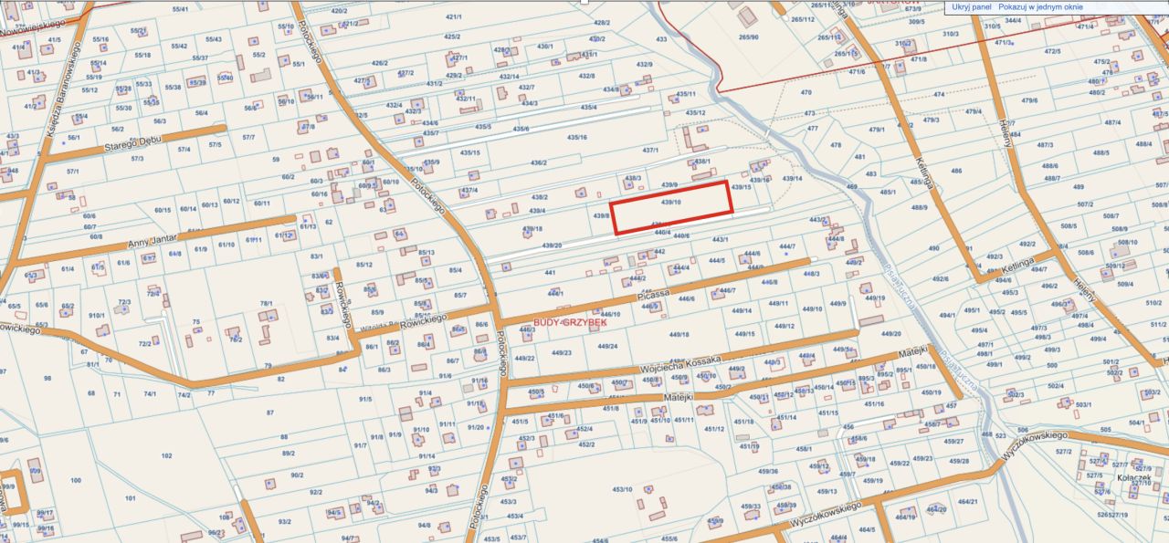 Działka budowlana Budy-Grzybek Kołaczek, ul. Potockiego. Zdjęcie 5