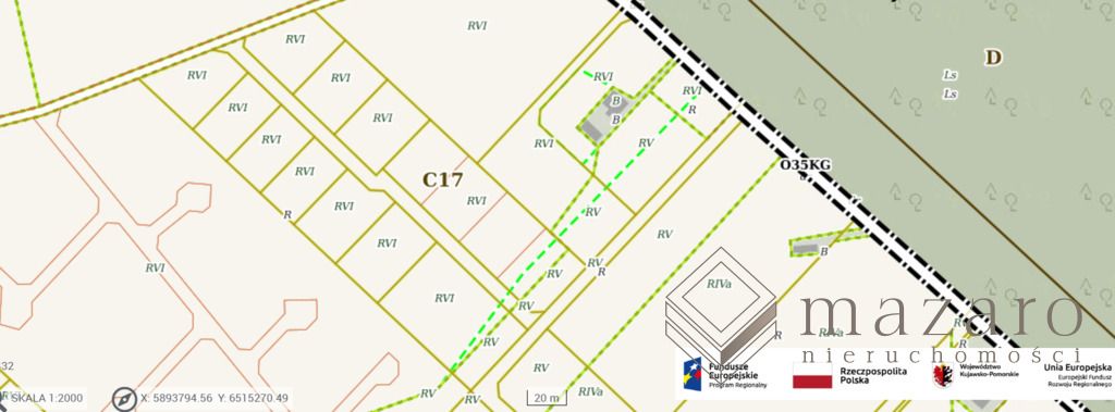 Działka budowlana Ostromecko. Zdjęcie 5