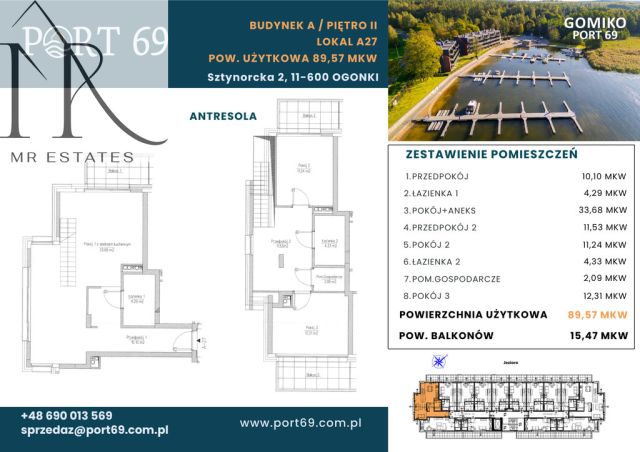 Mieszkanie 3-pokojowe Ogonki, ul. Sztynorcka. Zdjęcie 25