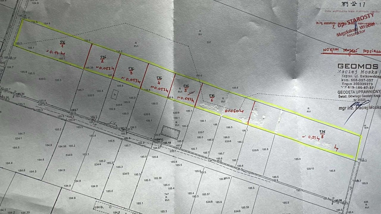 Działka rolno-budowlana Nowa Wieś Książęca Nowa Wieś Książęca-Parcele. Zdjęcie 1