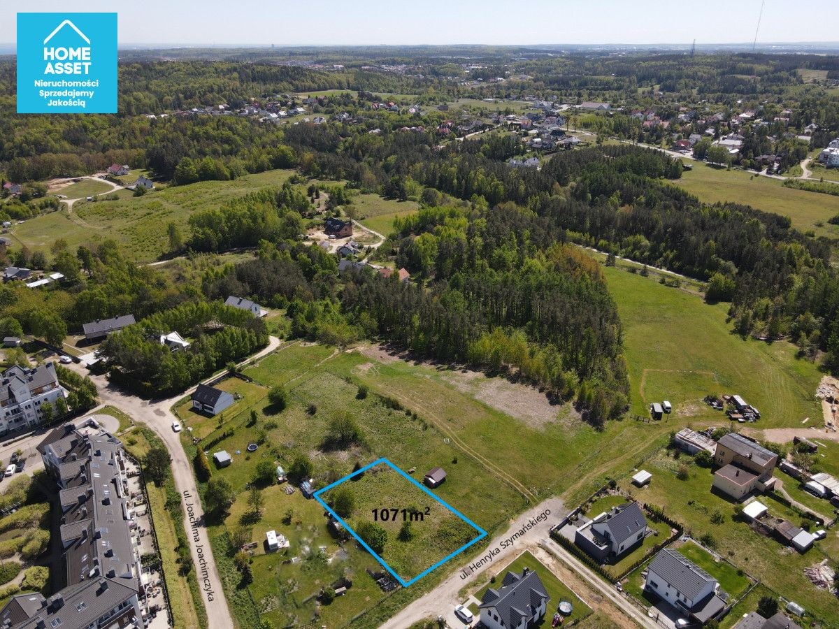 Działka inwestycyjna Gdynia Chwarzno-Wiczlino, ul. Henryka Szymańskiego. Zdjęcie 3