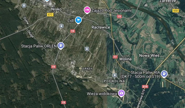 Działka rolna Racławice, ul. Torowa