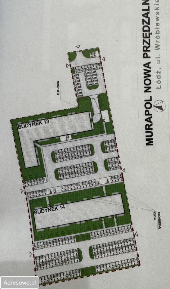 Mieszkanie 3-pokojowe Łódź Polesie, ul. Walerego Wróblewskiego. Zdjęcie 13
