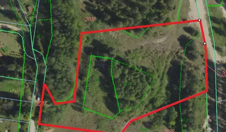 Działka budowlana Ogrodniczki, ul. Jeziorna