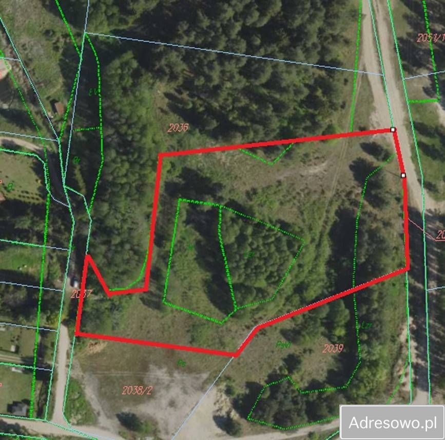 Działka budowlana Ogrodniczki, ul. Jeziorna. Zdjęcie 1