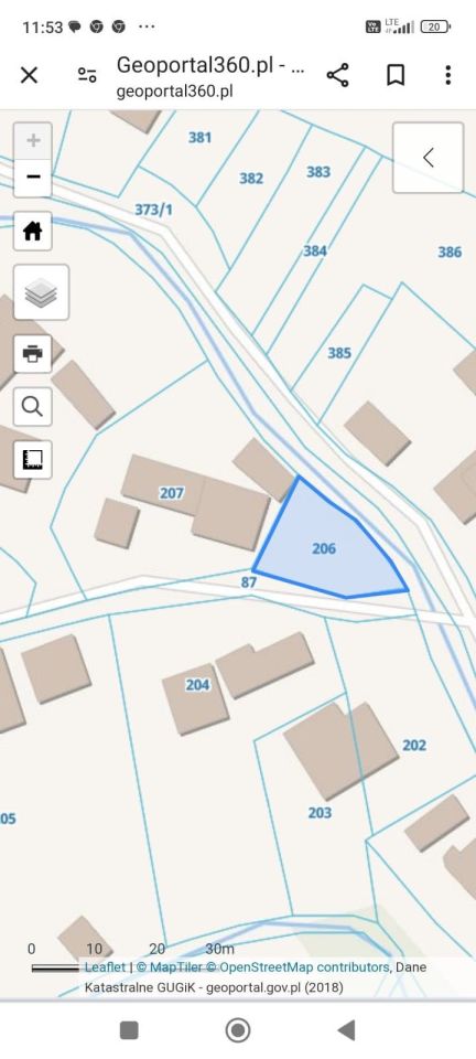 Działka rekreacyjna Tokarnia Hanuski. Zdjęcie 2