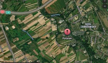 Działka inwestycyjna Warszawa Wilanów, ul. Poranek