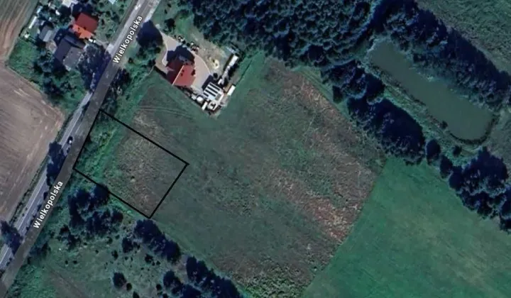 Działka budowlana Sośnie