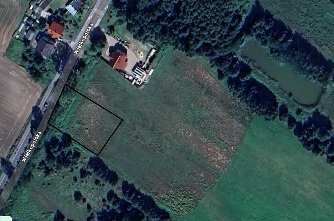 Działka budowlana Sośnie