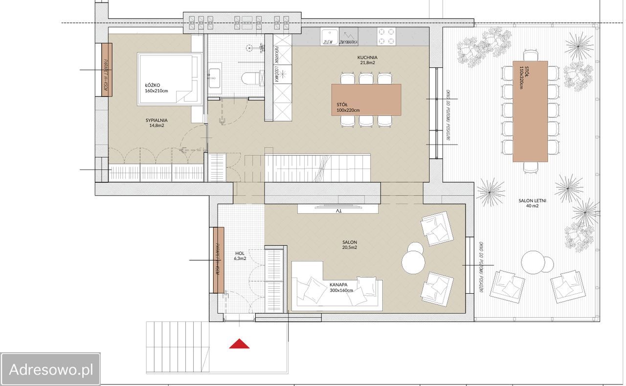 bliźniak, 5 pokoi Warszawa Zacisze, ul. Bajeczna. Zdjęcie 6