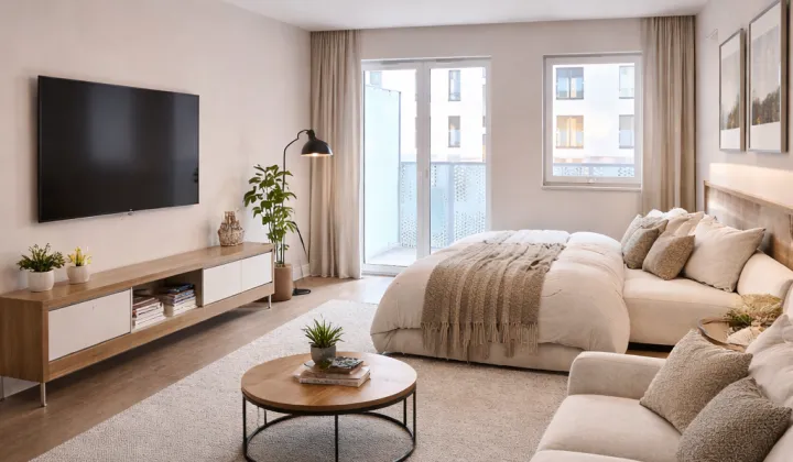 Mieszkanie 1-pokojowe Kraków Płaszów, ul. Mierzeja Wiślana