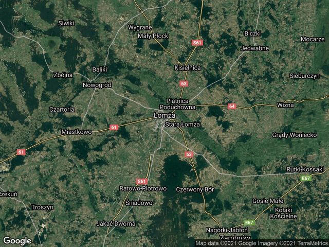 Działka budowlana Łomża Kraska, al. Legionów. Zdjęcie 1