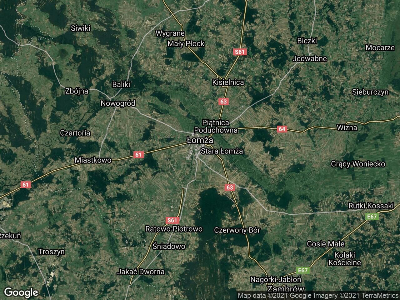 Działka budowlana Łomża Kraska, al. Legionów