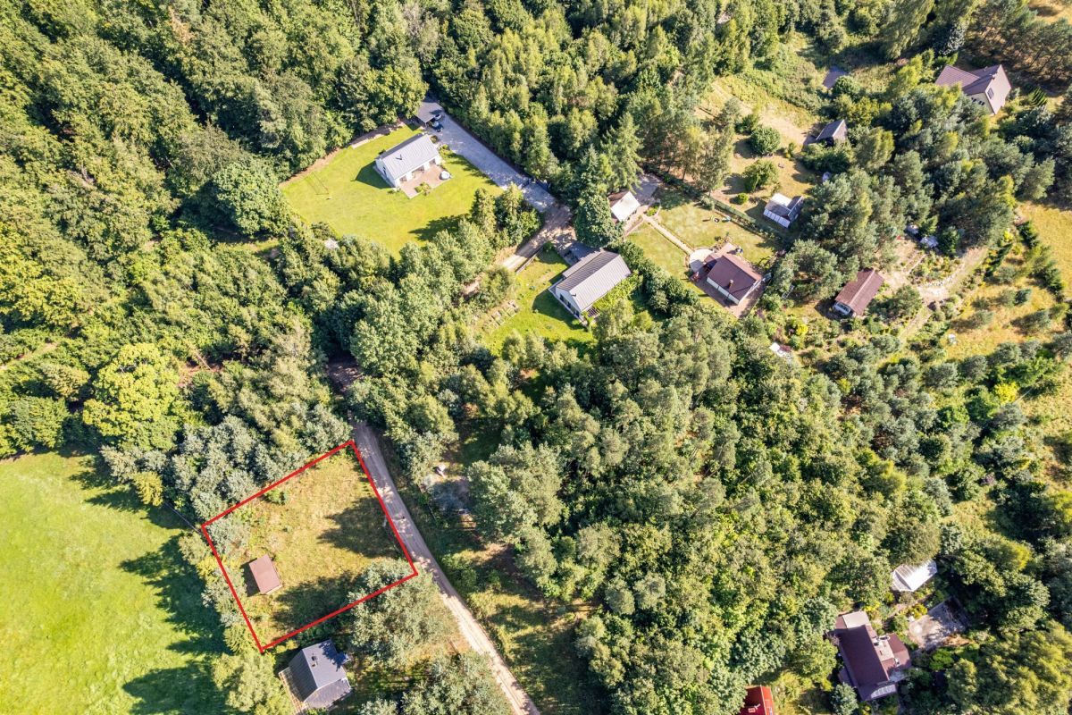 Działka inwestycyjna Szymbark, ul. Leśna