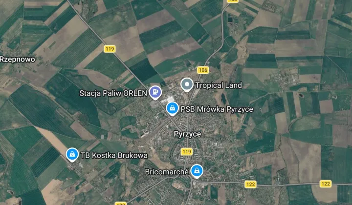 Działka budowlana Pyrzyce, ul. Wojciecha Bartosza Głowackiego