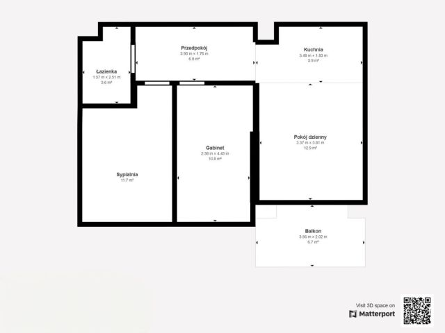 Mieszkanie 3-pokojowe Łódź Polesie, ul. Konstantynowska. Zdjęcie 13