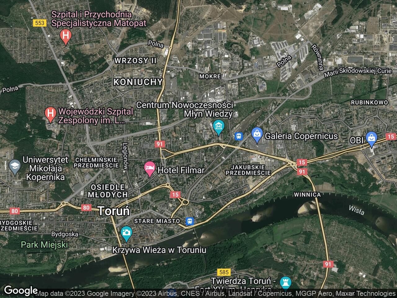 Działka rekreacyjna Toruń, ul. Tadeusza Kościuszki