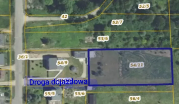 Działka rolno-budowlana Częstochowa Dźbów, ul. Malownicza