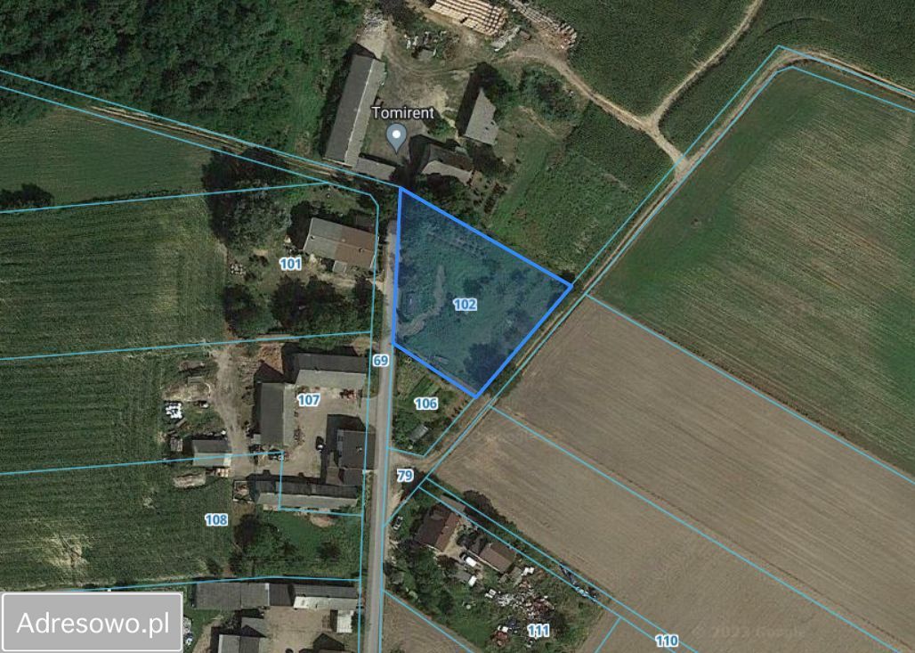 Działka rolna Rękawczyn. Zdjęcie 3