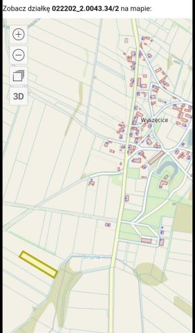 Działka rolna Wyszęcice. Zdjęcie 1