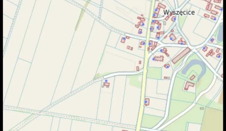 Działka rolna Wyszęcice