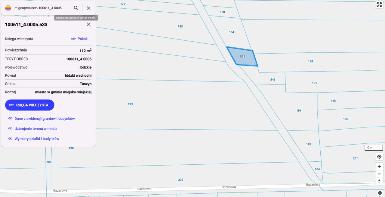 Działka rolna Tuszyn, ul. Bazarowa. Zdjęcie 6
