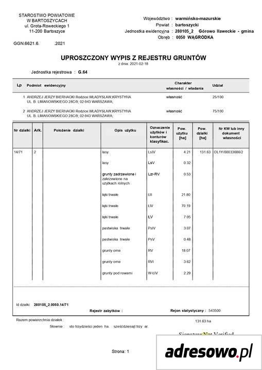 Działka rolna Wągródka. Zdjęcie 9