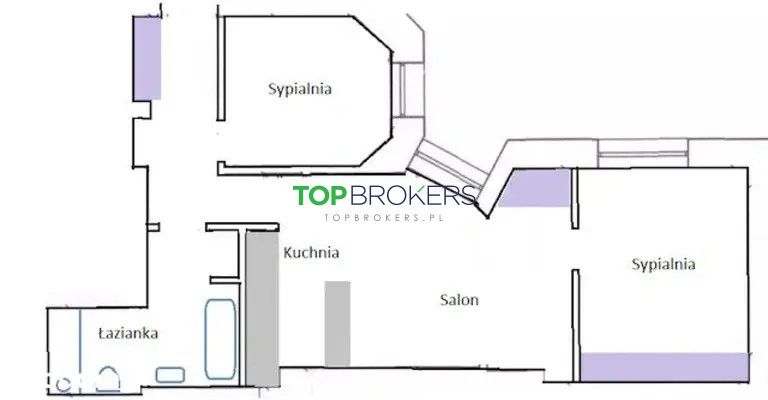 Mieszkanie 3-pokojowe Warszawa Śródmieście, ul. Żurawia. Zdjęcie 14