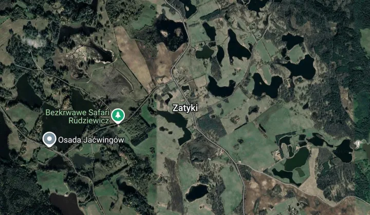 Działka leśna Zatyki