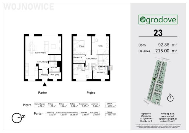 bliźniak, 4 pokoje Czernica, ul. Ogrodowa. Zdjęcie 13
